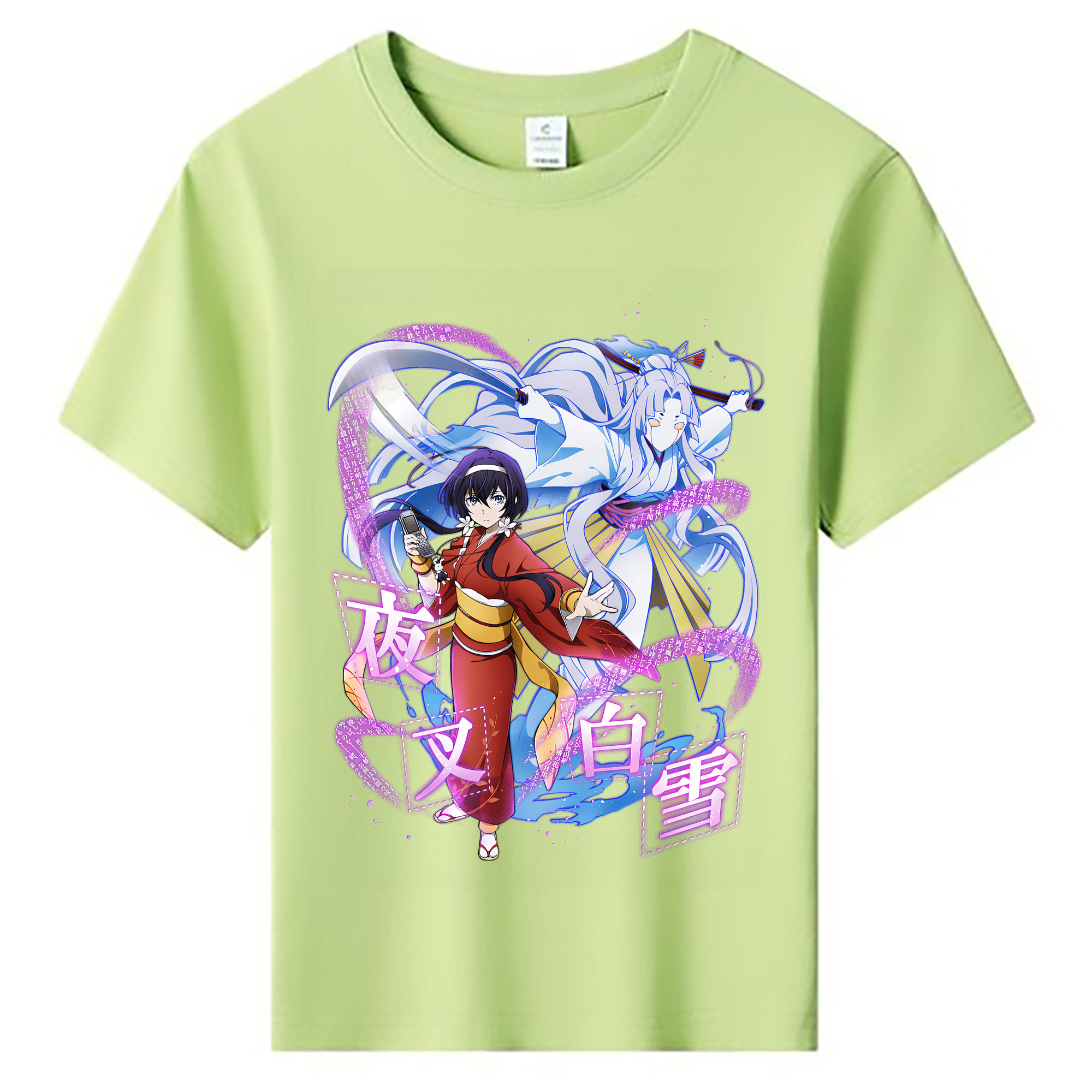 （画像用） 文豪ストレイドッグス Bungo Stray Dogs 綿100％キッズTシャツ（フロントプリント）
